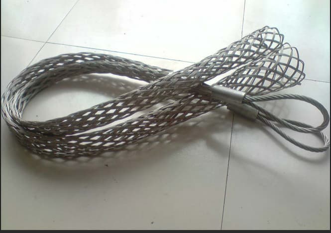 Steel Wire Rope 25_34mm Cable Pulling Mesh Grip